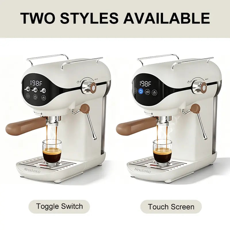 Espresso Machine,Professional 20 Bar Espresso Maker,Cappuccino & Latte Coffee Maker with Steam Frother for Home