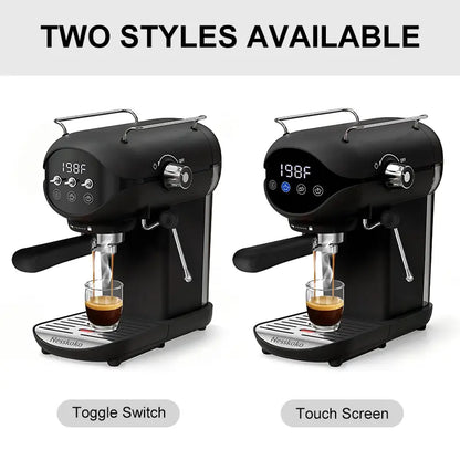 Espresso Machine,Professional 20 Bar Espresso Maker,Cappuccino & Latte Coffee Maker with Steam Frother for Home